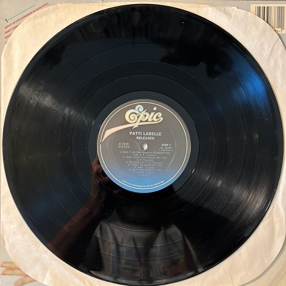Patti Labelle - “Released” Vinyl LP - Picture 3 of 5
